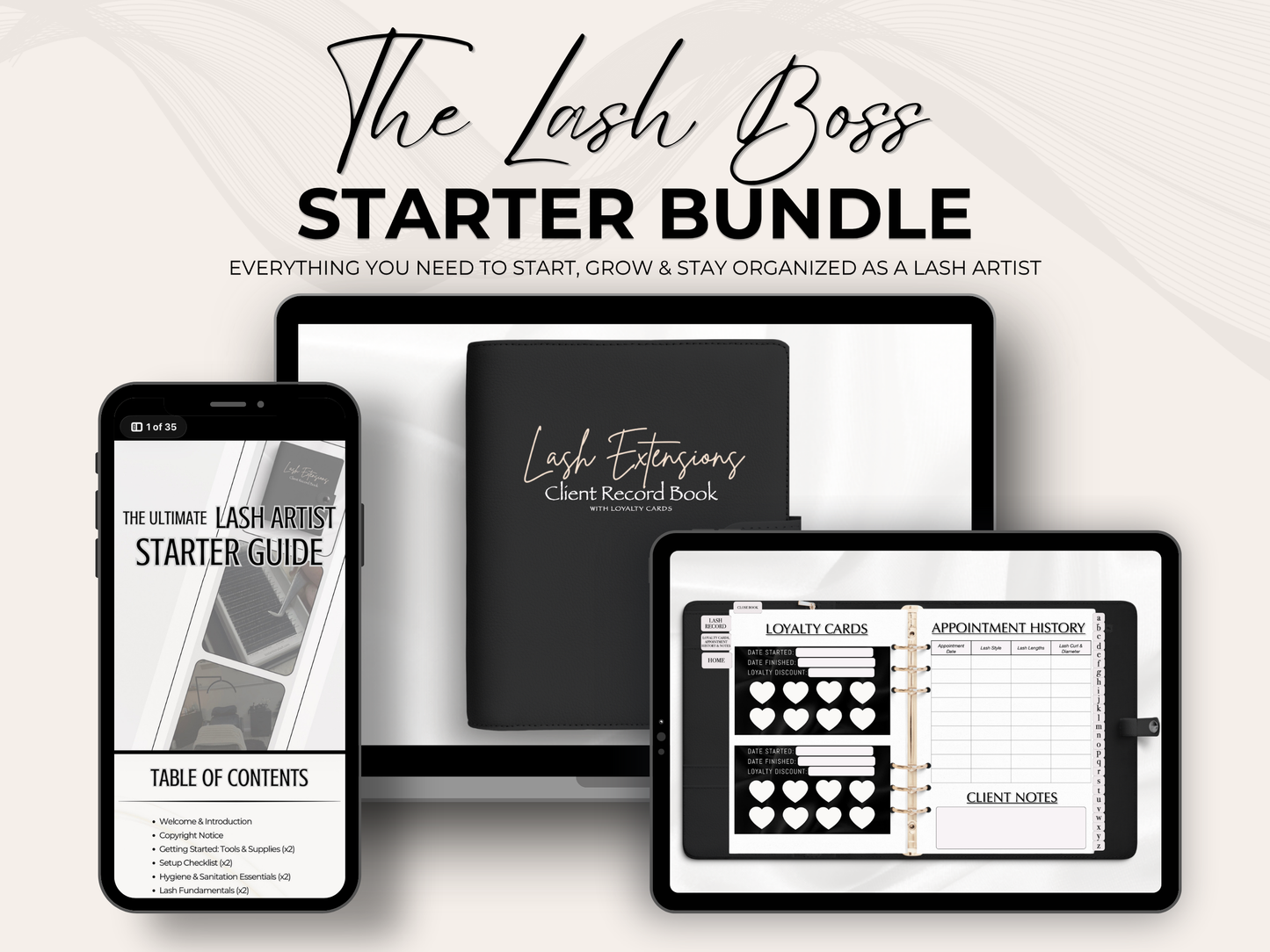 The Lash Boss Starter Bundle