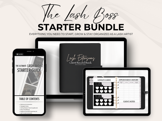 The Lash Boss Starter Bundle