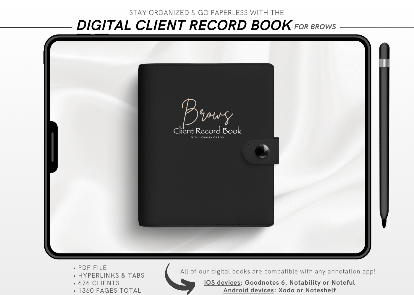 Digital BROWS Client Record Book