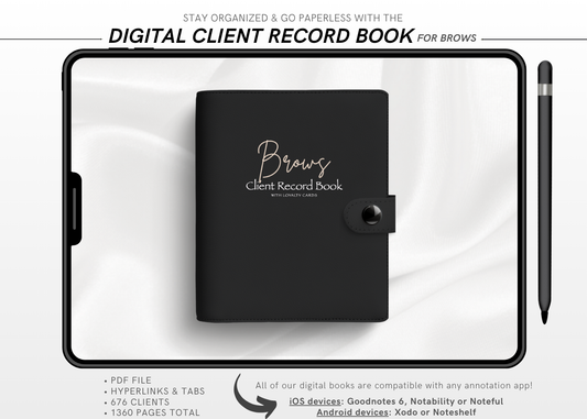 Digital BROWS Client Record Book