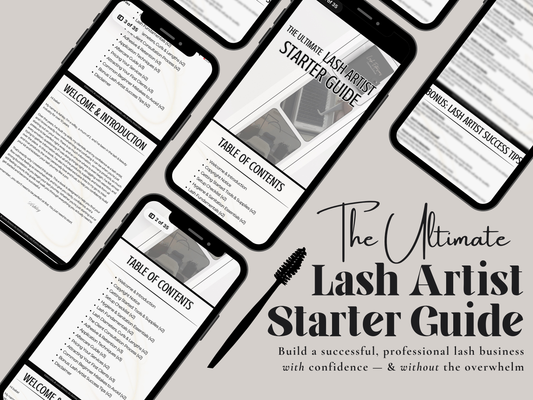 The Ultimate Lash Artist Starter Guide
