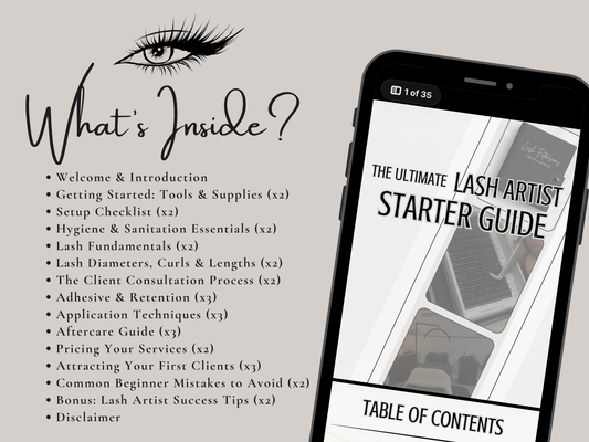 The Ultimate Lash Artist Starter Guide